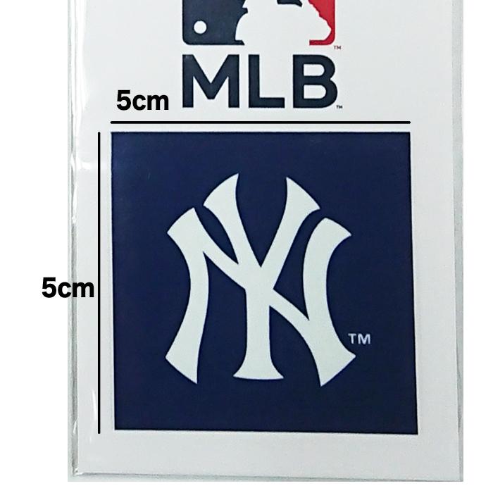 あすつく イーカム MLB ロゴ ステッカー メジャー 5cm