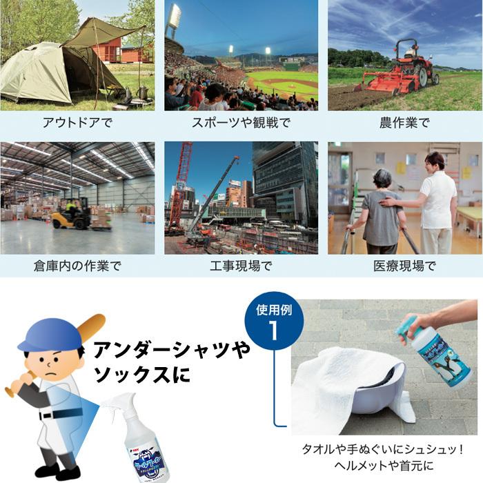 SSK 猛暑対策 クールワーカー プロ仕様 冷感スプレー 業務用 CWB480 ssk22fw 2022cool | エスエスケイ（スポーツ用品） | 03