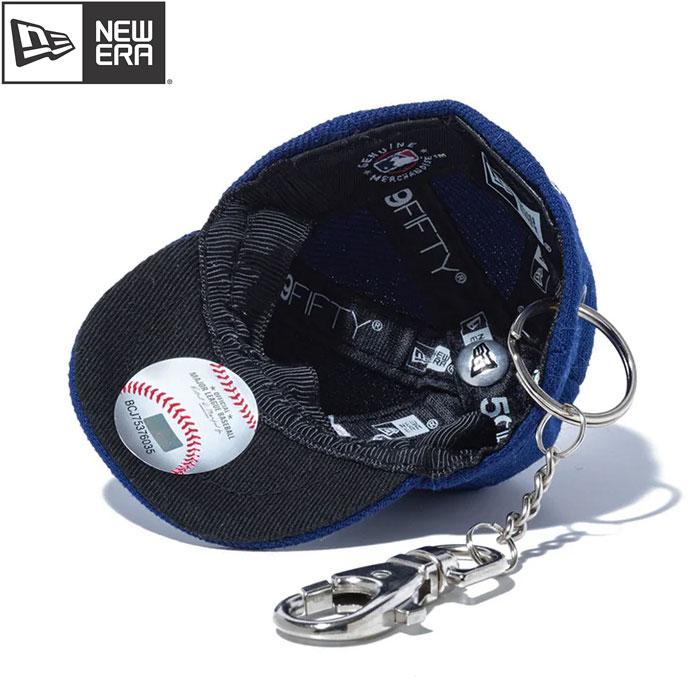 NEW ERA（ニューエラ） あすつく キャップキーホルダー ロサンゼルス
