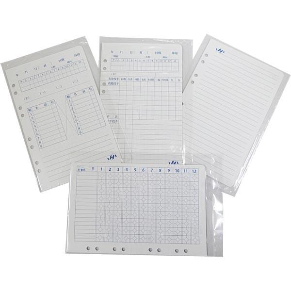 ハタケヤマ（HATAKEYAMA） あすつく 手帳型 スコアブック レフィル付き