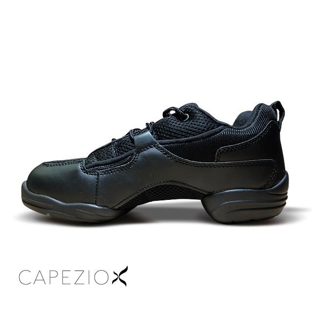 CAPEZIO(カペジオ）ダンススニーカーDS11 FIERCE DANSNEAKER・BLACK/黒（子供・女性・男性用）｜basement-tapdance｜02