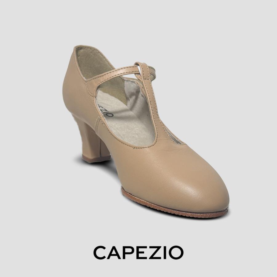 CAPEZIO（カペジオ） ダンスシューズ 700 T-STRAP/CARAMEL（ベージュ