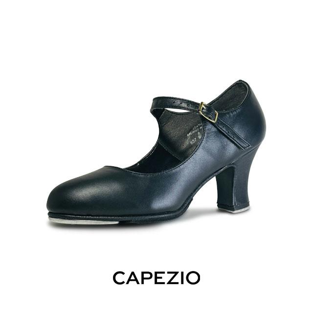 CAPEZIO（カペジオ）タップシューズ657MANHATTAN XTEREME・BLK(黒 