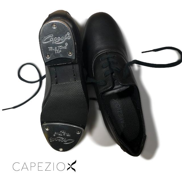 ダンスシューズのダンスネッツタップシューズ タップダンス シューズ カペジオ Capezio 657 Manhattan Xtreme 社交