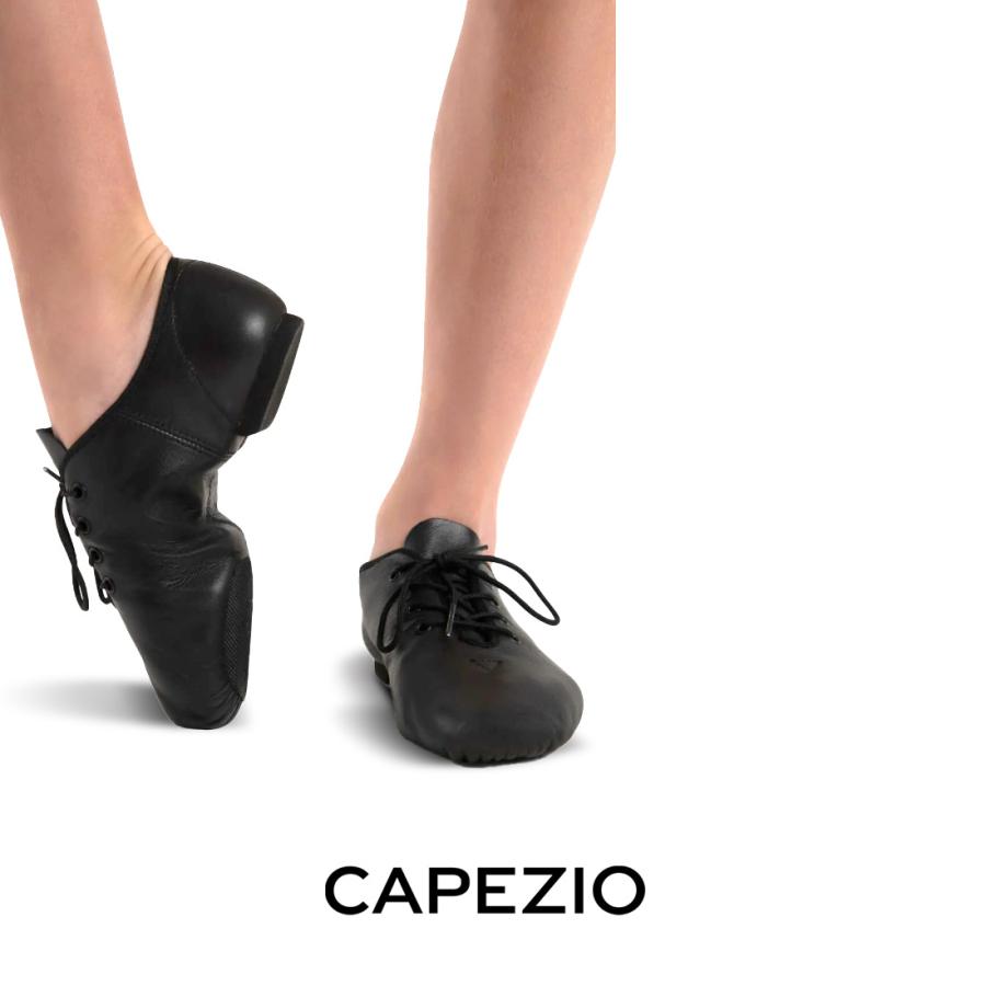 CAPEZIO（カペジオ）ジャズジューズEJ1 JazzOxford（ジャズオックスフォード）・BLK（黒）