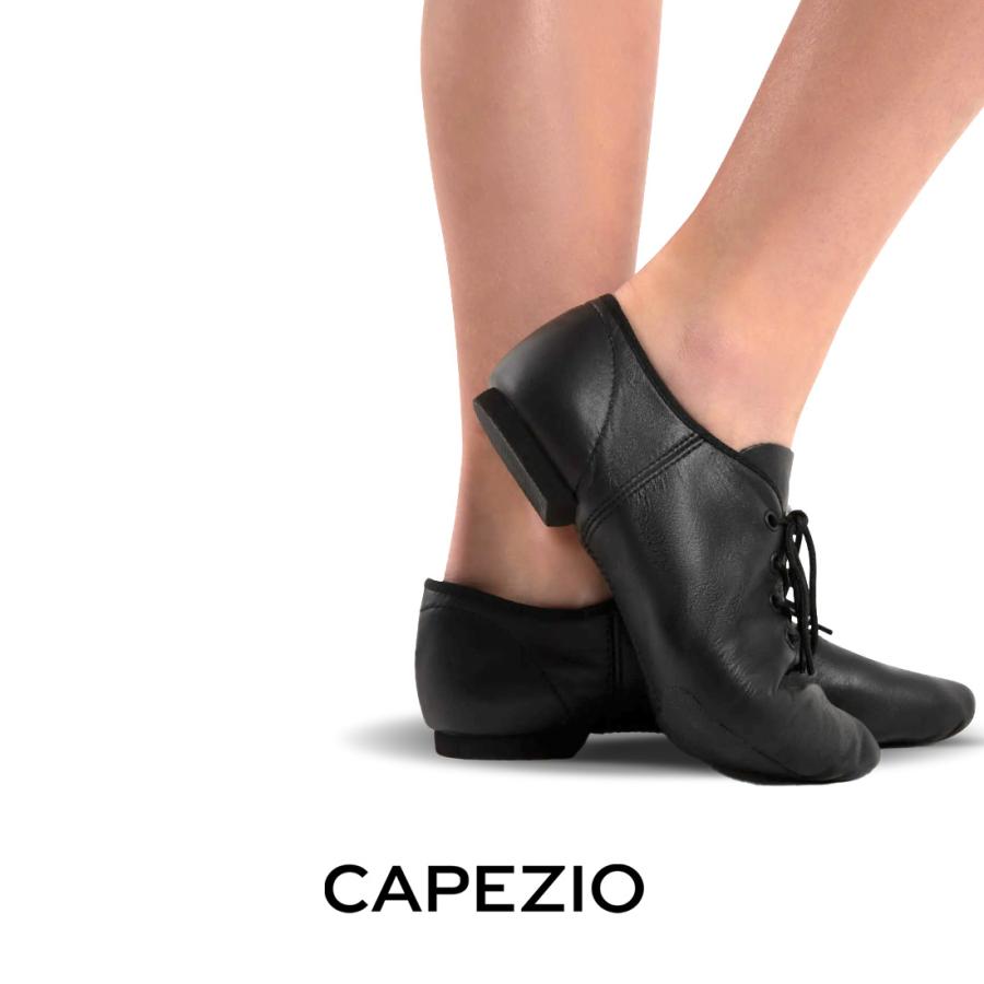 CAPEZIO（カペジオ）ジャズジューズEJ1 JazzOxford（ジャズオックスフォード）・BLK（黒）