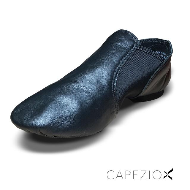 CAPEZIO（カペジオ）ジャズジューズEJ2 JAZZ SLIP ON（ジャズスリッポン）・BLK（黒）｜basement-tapdance｜04