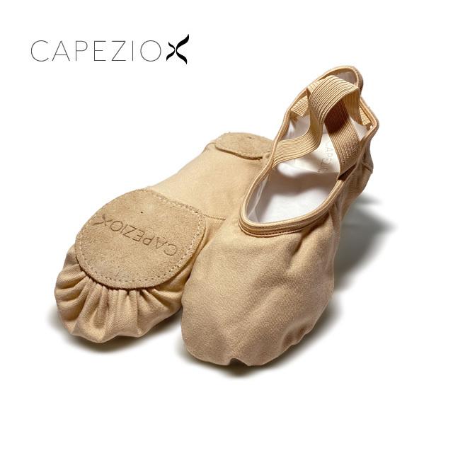 CAPEZIO(カペジオ）バレエシューズ2037W HANAMI CANVAS・NUD(ベージュ系）｜basement-tapdance｜02