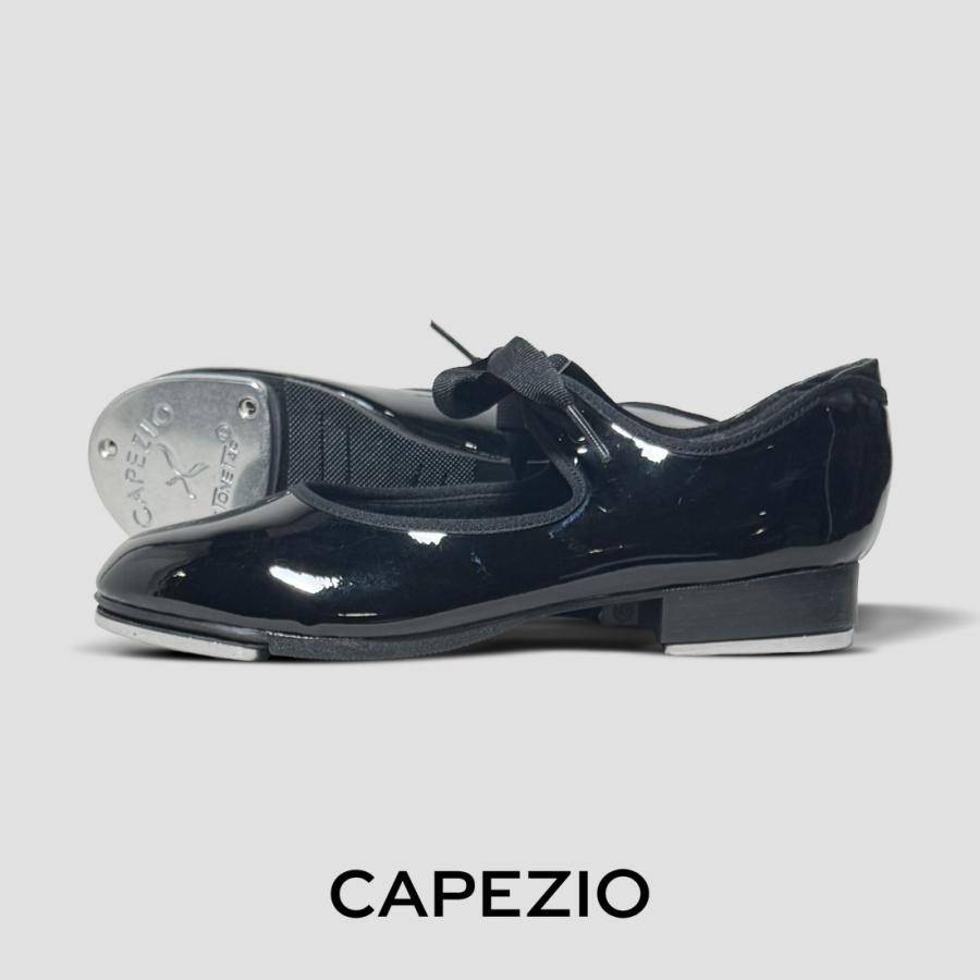 CAPEZIO（カペジオ） タップシューズ356 SHUFFLE TAP -PAT 黒エナメル