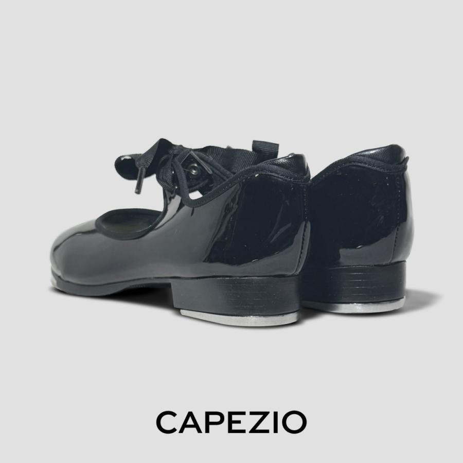CAPEZIO（カペジオ） タップシューズ356 SHUFFLE TAP -PAT 黒エナメル