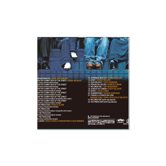 MUSIC CD ペンサコーラ タップジャム[ TAP DANCE STANDARD]｜basement-tapdance｜03