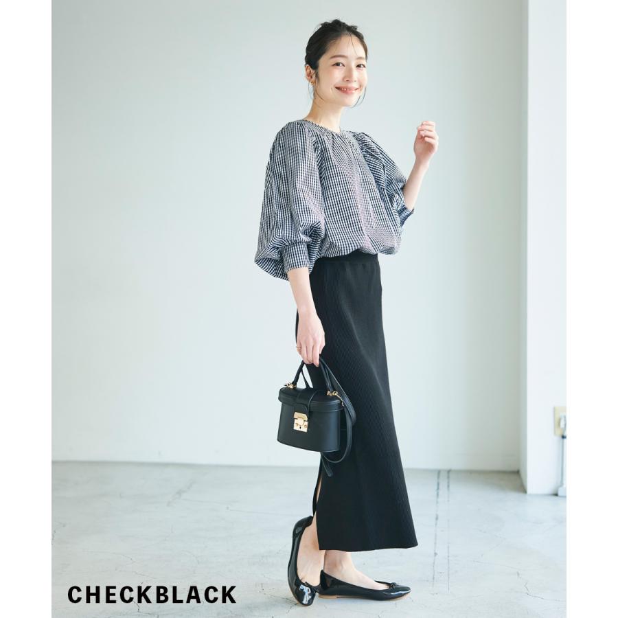 ボリュームパフスリーブブラウス｜パフスリーブブラウス