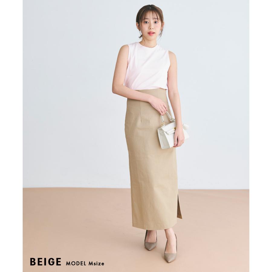 MAAYA DESIGN】ハイウエストタイトスカート|スリット ロング MAAYA DESIGN】ハイウエストタイトスカート|スリット ロング