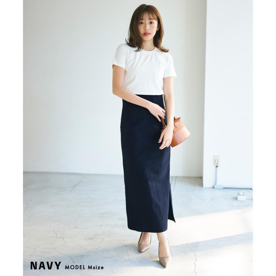 MAAYA DESIGN】ハイウエストタイトスカート|スリット ロング MAAYA DESIGN】ハイウエストタイトスカート|スリット ロング