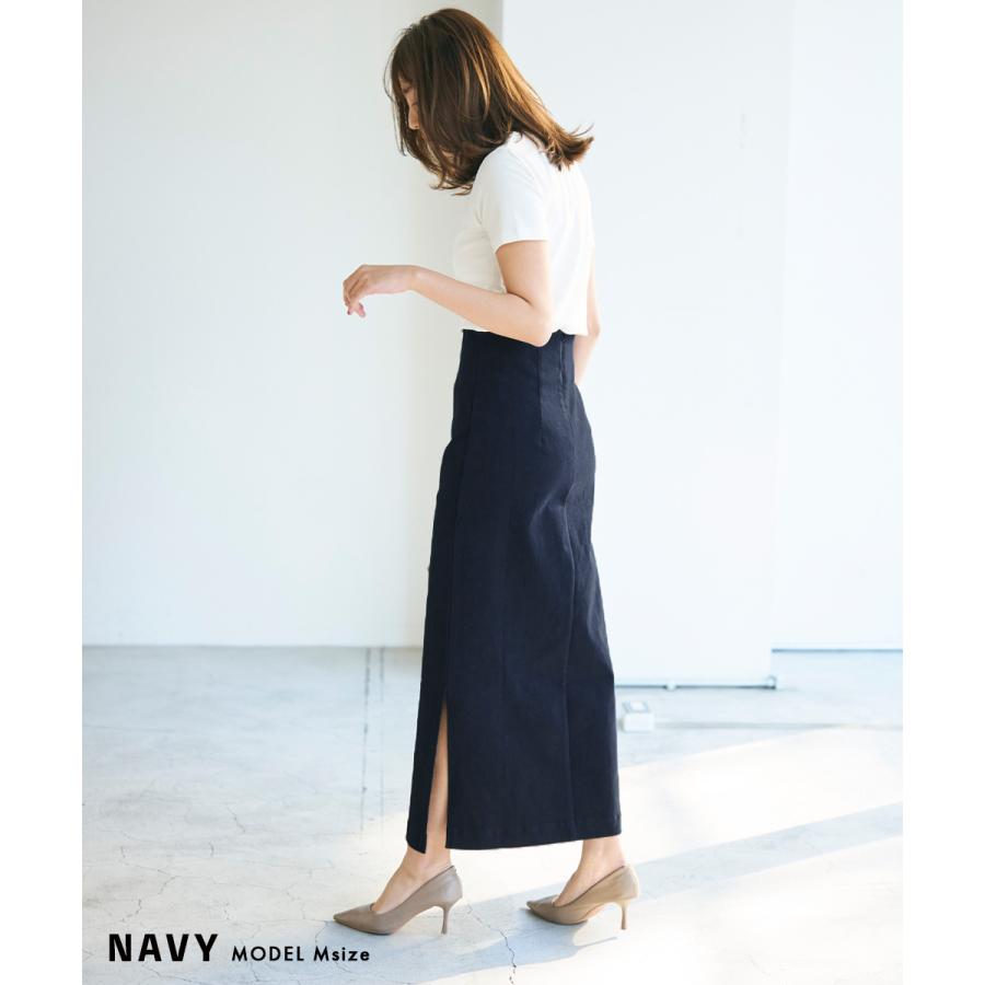 MAAYA DESIGN】ハイウエストタイトスカート|スリット ロング MAAYA DESIGN】ハイウエストタイトスカート|スリット ロング