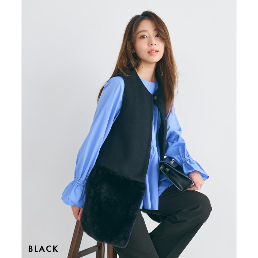 裾ファージレ|レディース アウター ジレ ファージレ ベスト 裾ファージレ|レディース アウター ジレ ファージレ ベスト