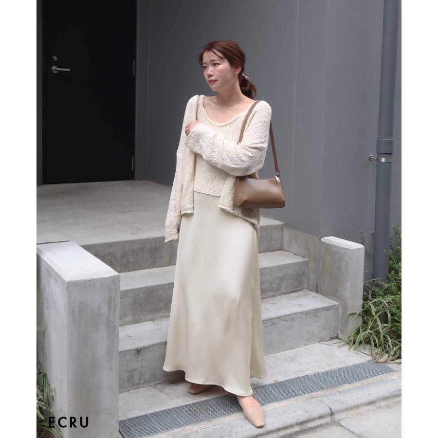 HARUKA DESIGN】サテンスカート ｜ ロング サテンスカート 大きい