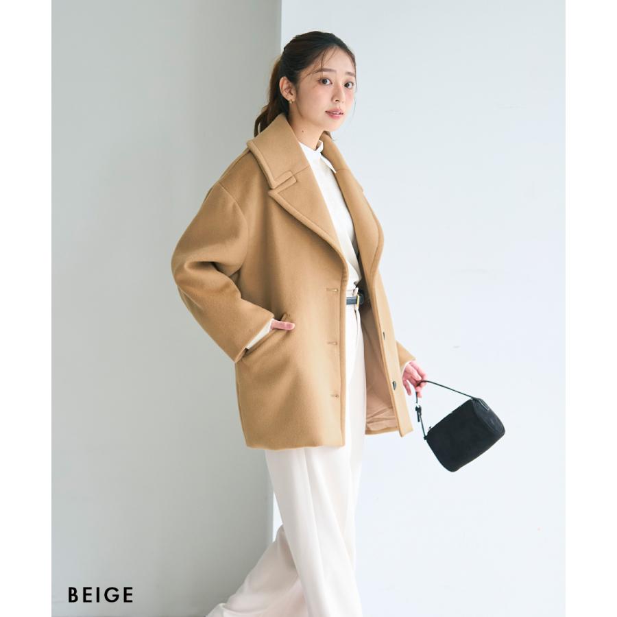 ウールテーラードコート｜アウター ウール コート テーラード