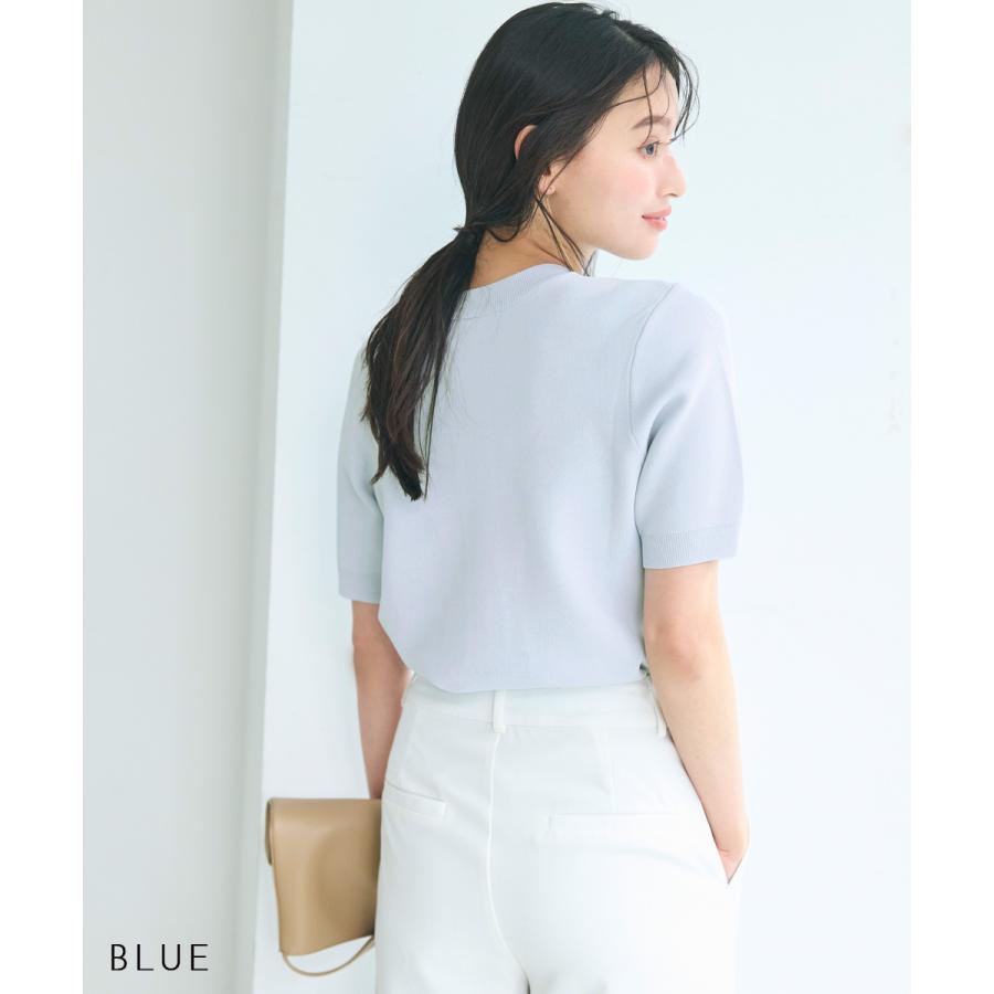 HARUKA DESIGN】半袖カーディガン｜ レディース トップス 羽織 ニット