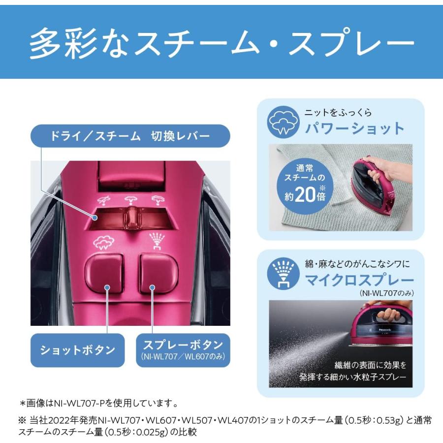 Panasonic（パナソニック） アウトレット特価 コードレススチームW