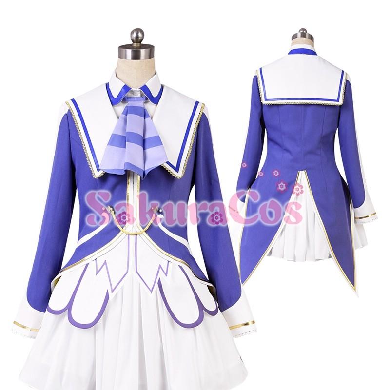 ラブライブ!サンシャイン!! アクア 黒澤ルビィ 劇場版 over the rainbow コスプレ衣装 ハロウィン コスチューム 大人 cosplay イベント アニメ