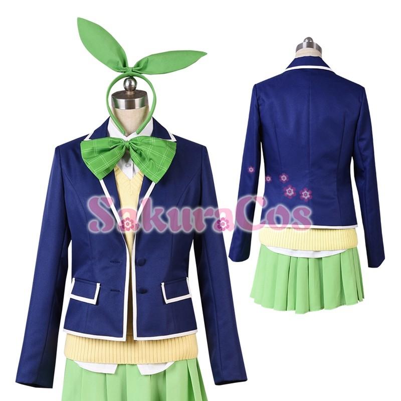 人気ブランド 五等分の花嫁 中野四葉 コスプレ衣装 ハロウィン 変装 仮装 コスチューム 大人 Cosplay イベント アニメ クリスマス 日本最大級 Www Tiebreak Fr