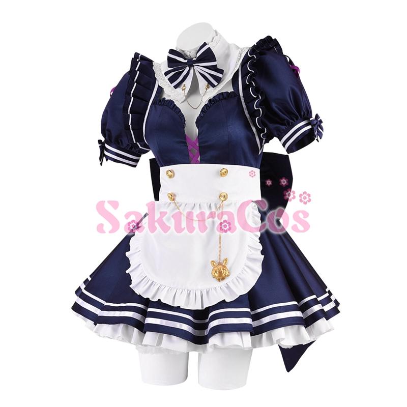 Fate/Grand Order FGO マシュ・キリエライト メイド服 コスプレ衣装 