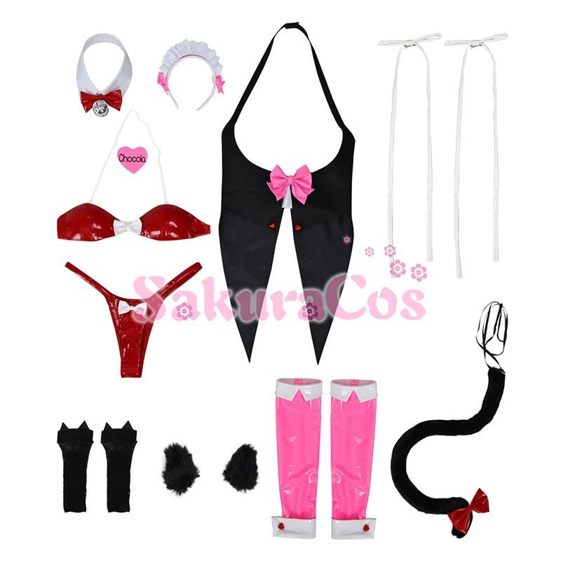 ネコぱら NEKOPARA ショコラ Chocola バニースーツVer. コスプレ衣装