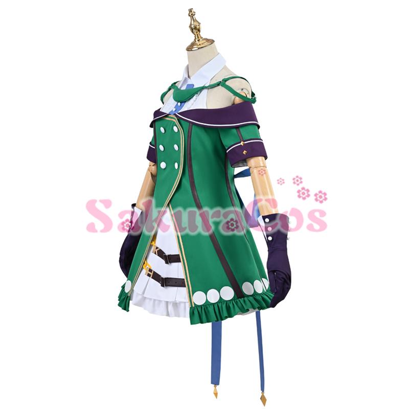 ウマ娘 プリティーダービー キングヘイロー 勝負服 コスプレ衣装 ハロウィン 変装 仮装 コスチューム 大人 Cosplay イベント アニメ クリスマス キャラクター衣装 アーテック 衣装ベース S ワンピース 赤 002154