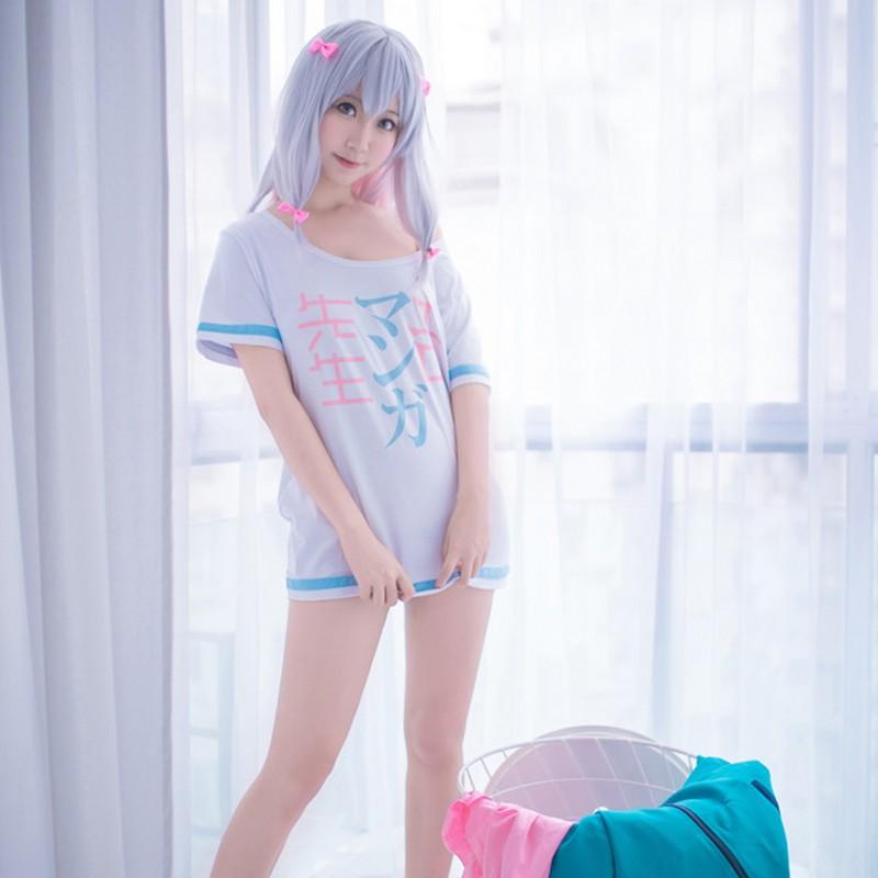 エロマンガ先生 和泉紗霧 Tシャツ コスプレ衣装 ハロウィン 変装 仮装 コスチューム 大人 Cosplay イベント アニメ クリスマス Sakuracos 通販 Yahoo ショッピング