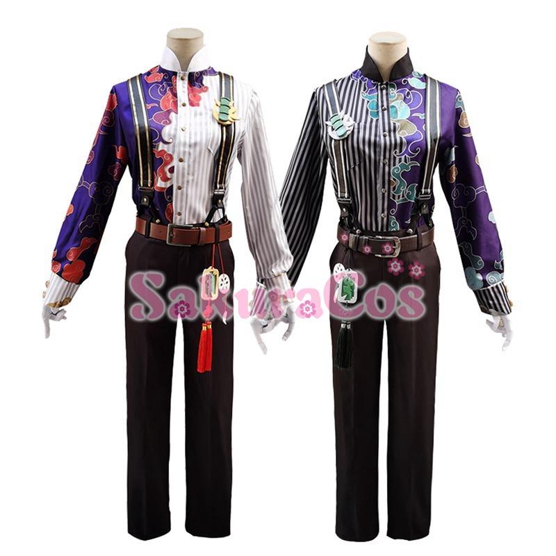 大量購入 のファンウジン コスプレ衣装 コスプレ衣装 第五人格 シャビアン 仮装 ハロウィン 白黒無常 変装 ファンウジン Cosplay Cosplay Identityv コスチューム 大人 イベント クリスマス 処分特価の