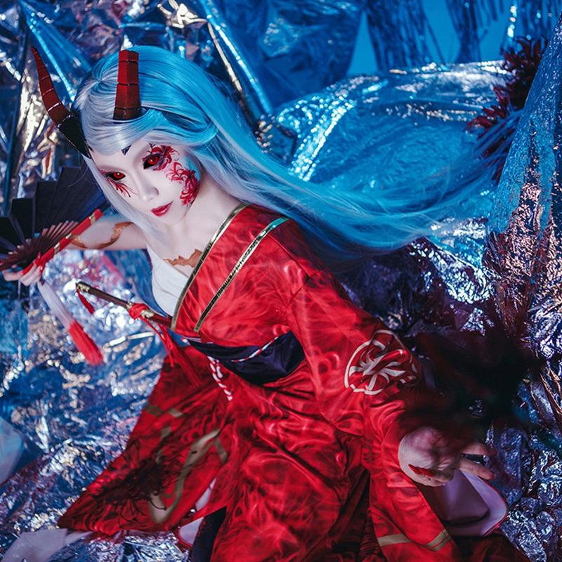 Identityv 第五人格 芸者 美智子 般若 血まみれの扇 コスプレ衣装 ハロウィン 変装 仮装 コスチューム 大人 Cosplay イベント クリスマス Sakuracos 通販 Yahoo ショッピング