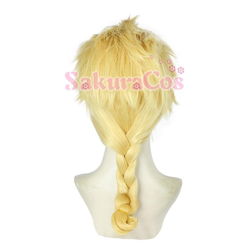 ジョジョの奇妙な冒険 黄金の風 ジョルノ ジョバァーナ コスプレウィッグ Sakuracos 通販 Yahoo ショッピング