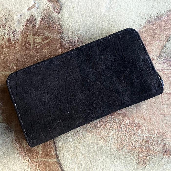 かば革 メンズ ラウンドファスナー長財布 ワイン ブラック2度染 高級 カバ革レザー 本革 レザー財布 ブラウン 茶色 財布 Hi Wa001 馬車道今井 クロコダイル革長財布 通販 Yahoo ショッピング