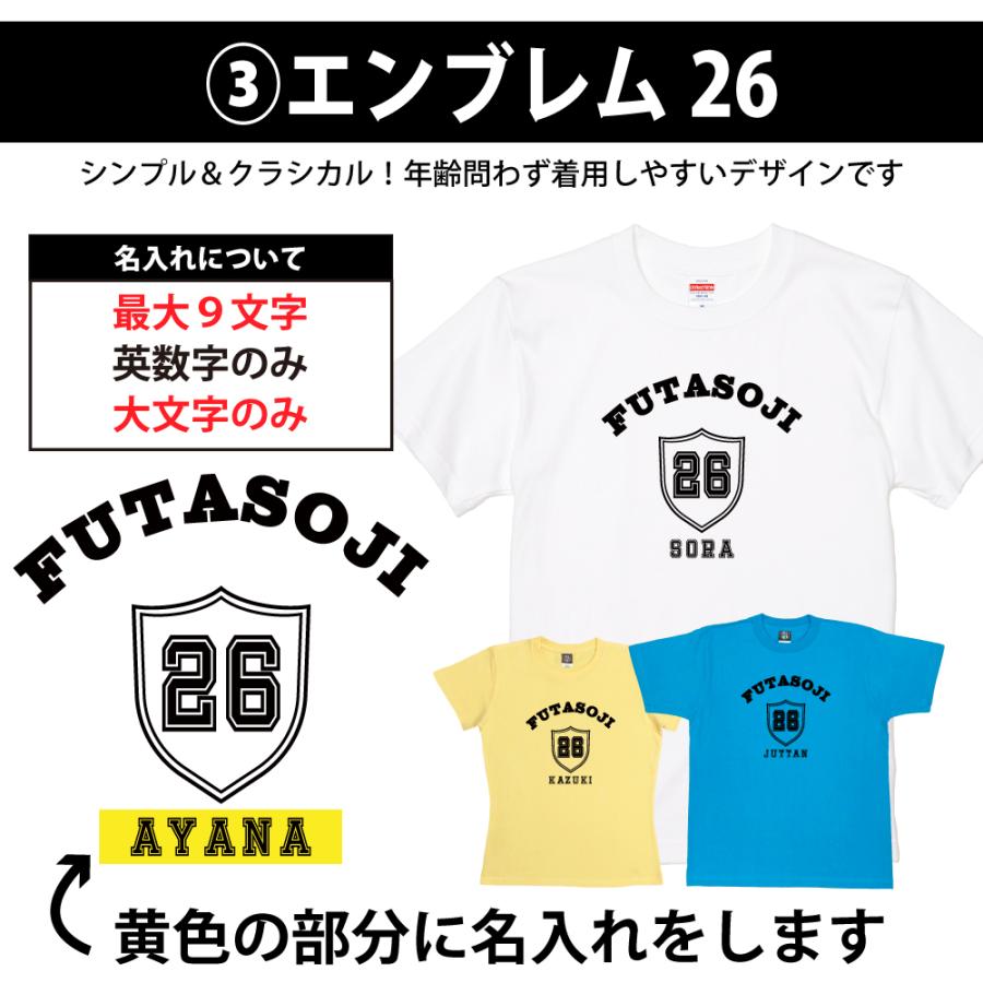 BASIC COVER 26歳 誕生日 プレゼント Tシャツ 名入れ 名前 プリント 20