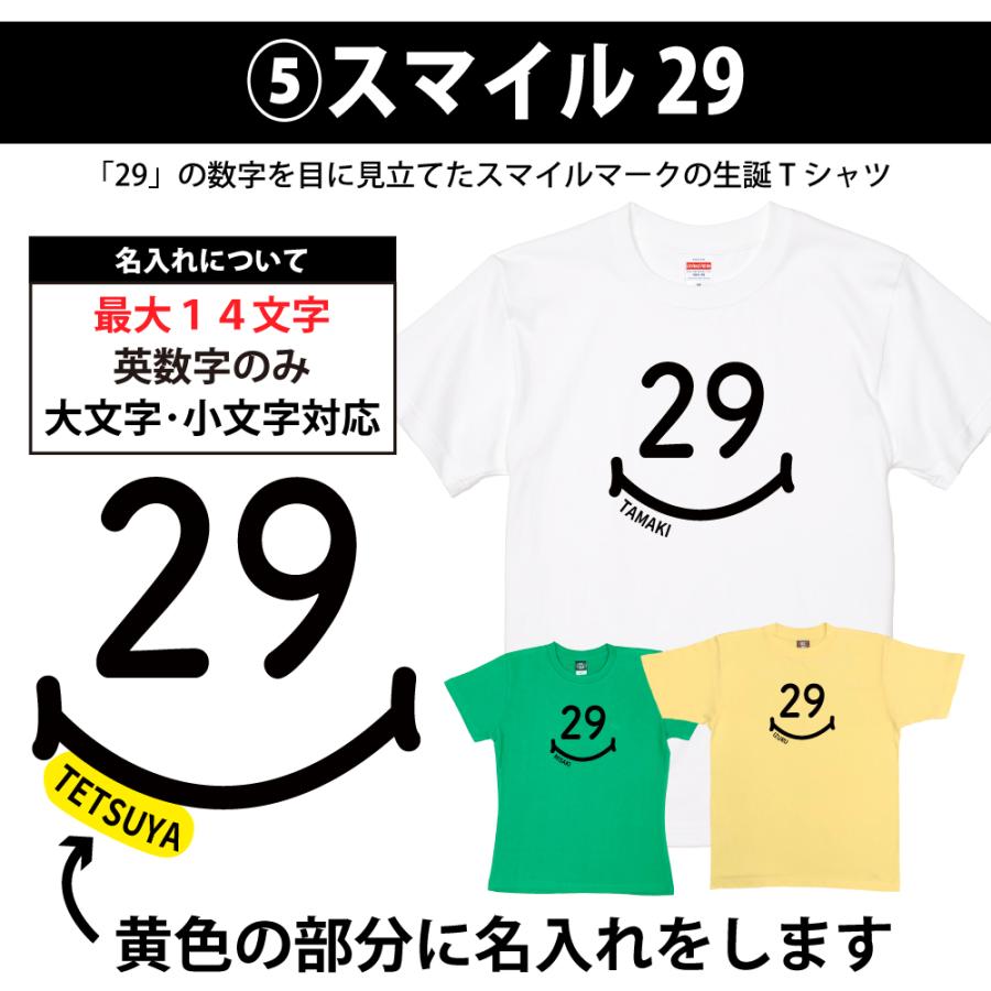 BASIC COVER 29歳 誕生日 プレゼント Tシャツ 名入れ 名前 プリント 20