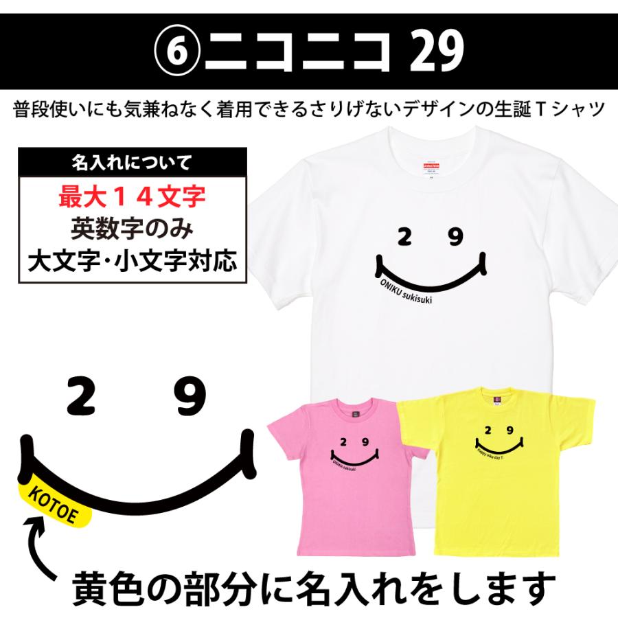 BASIC COVER 29歳 誕生日 プレゼント Tシャツ 名入れ 名前 プリント 20