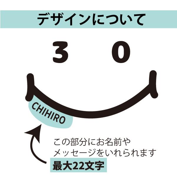 30歳 みそじ ニコニコ Tシャツ 名入れ 三十路 三十歳 30代 祝い 誕生日 ギフト プレゼント 面白 ネタ メンズ レディース 半袖 オリジナル 1501 1500 085 | BASIC COVER | 11