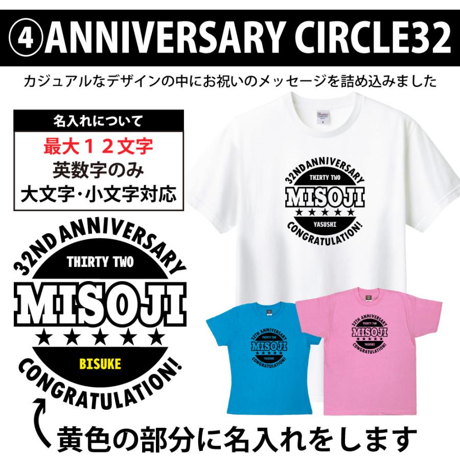 32歳 誕生日 プレゼント Tシャツ 名入れ 名前 プリント 三十路 男性 アラサー 上司 ギフト おもしろ 面白 女性 オリジナル 半袖 おしゃれ 安い 1501 1500 085 | BASIC COVER | 10
