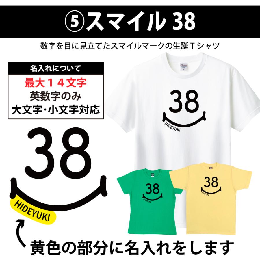 38歳 誕生日 プレゼント Tシャツ 名入れ 名前 プリント 三十路 男性 アラフォー 上司 ギフト おもしろ 面白 女性 オリジナル 半袖 おしゃれ 安い 1501 1500 085 | BASIC COVER | 11