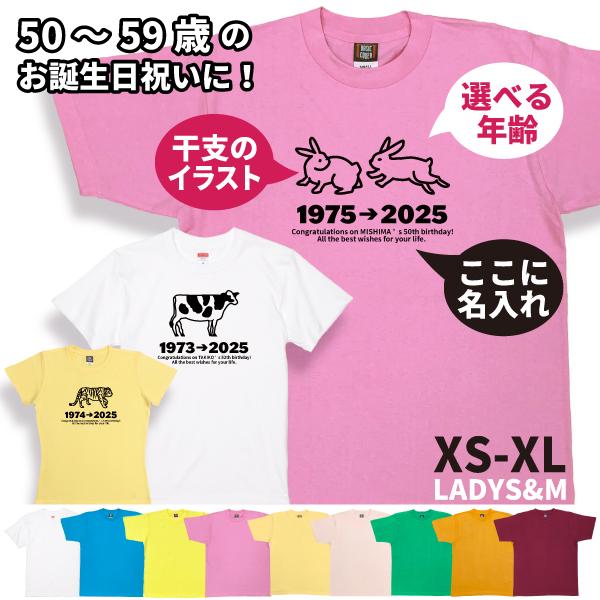50代 干支 名入れ Tシャツ 虎 馬 犬 動物 誕生日 プレゼント 50歳 51歳 55歳 52歳 53歳 54歳 56歳 57歳 58歳 59歳 オリジナル 男性 女性 野球 父 1501 1500 085 | BASIC COVER