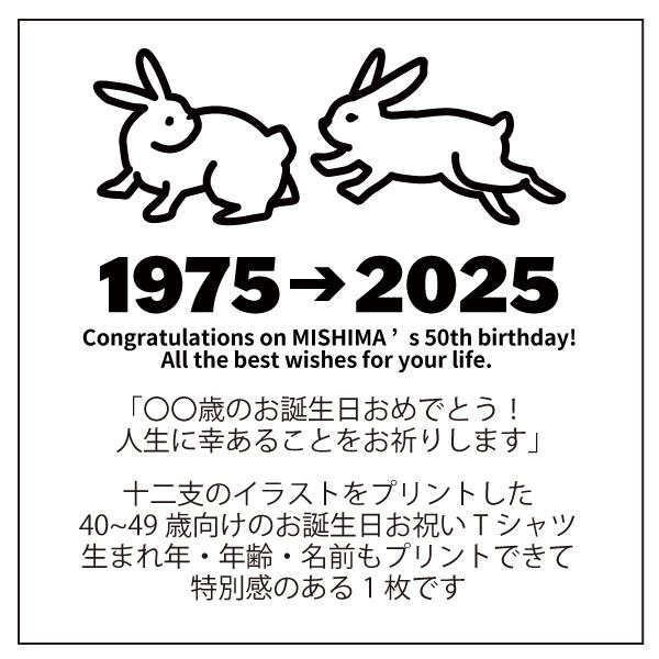 50代 干支 名入れ Tシャツ 虎 馬 犬 動物 誕生日 プレゼント 50歳 51歳 55歳 52歳 53歳 54歳 56歳 57歳 58歳 59歳 オリジナル 男性 女性 野球 父 1501 1500 085 | BASIC COVER | 08