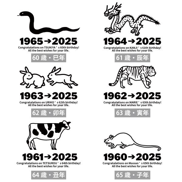 60代 干支 巳 名入れ Tシャツ 父 母 家族 誕生日 プレゼント 60歳 61歳 65歳 62歳 63歳 64歳 66歳 67歳 68歳 69歳 還暦 男性 女性 犬 戌 寅 阪神 1501 1500 085 | BASIC COVER | 09