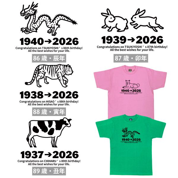 80代 干支 名入れ Tシャツ 祖父 祖母 誕生日 プレゼント 80歳 81歳 85歳 82歳 83歳 84歳 86歳 87歳 88歳 89歳 還暦 男性 女性 阪神 父 イラスト 1501 1500 085 | BASIC COVER | 10