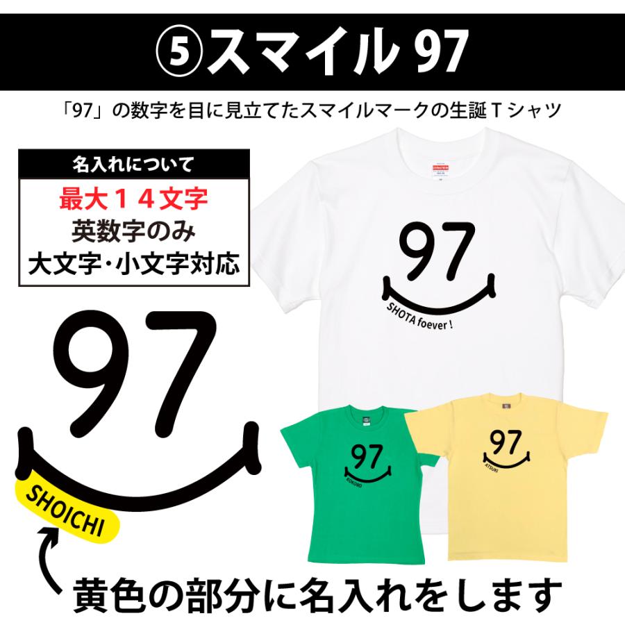 97歳 祖母 祖父 誕生日 プレゼント Tシャツ 名入れ 名前 プリント 男性 女性 九十七歳 ギフト オリジナル 面白 誕生日プレゼント 家族 おそろい 1501 1500 085 | BASIC COVER | 12