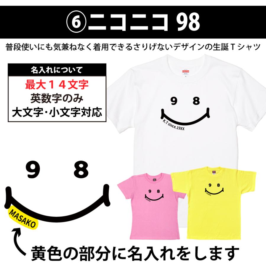 98歳 祖母 祖父 誕生日 プレゼント Tシャツ 名入れ 名前 プリント 男性 女性 九十八歳 ギフト オリジナル 面白 誕生日プレゼント 家族 おそろい 1501 1500 085 | BASIC COVER | 13