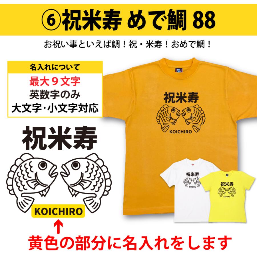 米寿 祝い プレゼント 米寿のお祝い 米寿祝い プレゼント 女性 男性 言葉 父 母 ちゃんちゃんこ 名入れ Tシャツ 贈り物 オリジナル 88歳 1501 1500 5001 085 | BASIC COVER | 10