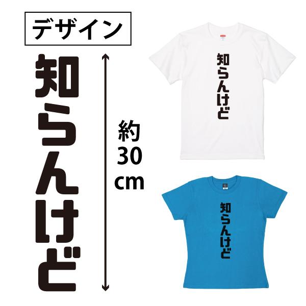 知らんけど おもしろ ギャク 笑い 関西弁 Tシャツ 一言  男性 女性 プレゼント ギフト 面白 レディース メンズ 半袖 文字 大阪弁 お土産 日本 1501 1500 085 | BASIC COVER | 01
