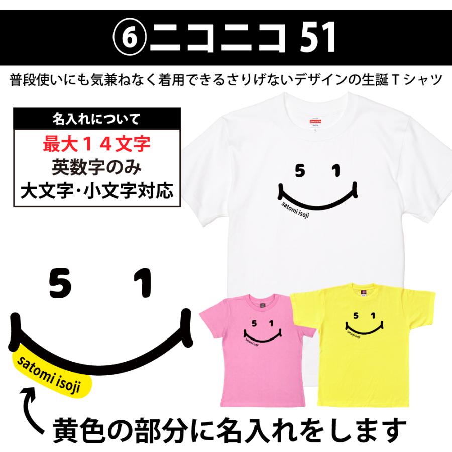 BASIC COVER 51歳 誕生日 プレゼント Tシャツ 名入れ 名前 プリント