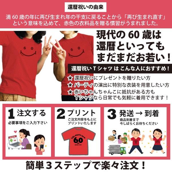 還暦祝い 男性 女性 総合 還暦 プレゼント 名入れ おしゃれ Tシャツ ちゃんちゃんこ 誕生日 オリジナル 赤いもの 花以外 お祝い 父 母 飾り付け 1501 1500 085 | BASIC COVER | 17